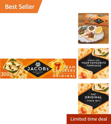 300g cream crackers kosher - 300g,