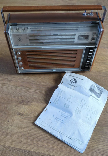 Pye piccadilly model 6000 - pye,
