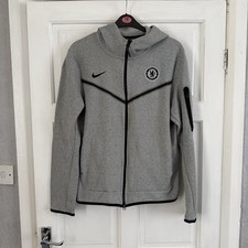 Chelsea Grey Nike Tech Fleece Hoodie Medium