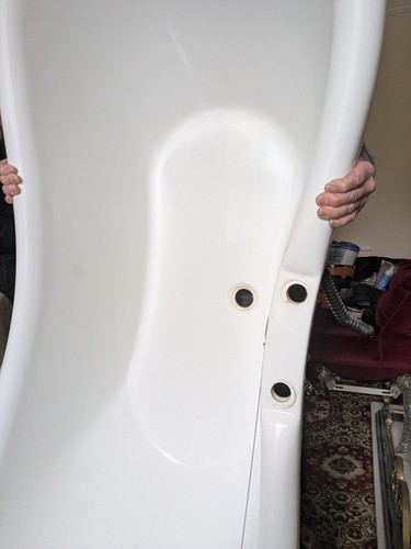 Roll top bath free standing - free,