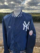 Vintage 70s New York Yankees Satin Jacket Size Felco Medium Excellent Condition