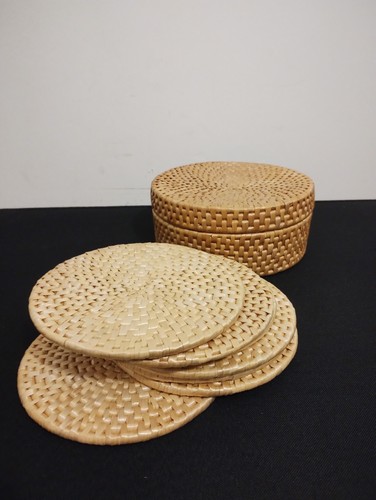 Round woven wicker - 6,