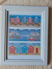 Driftwood Art By Martin Wiscombe Print In Wooden White Frame  Vintage