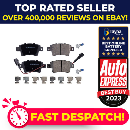 Brake pads set - pads, punto