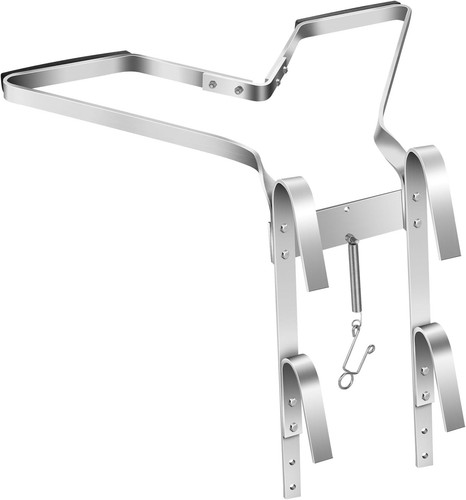 Homvvi shaped ladder - v-shaped, stand