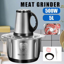 5L Electric Meat Grinder Mincer Mixer Home Blender Food Chopper Processor UK