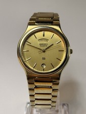 Vintage Seiko SQ 5Y23-8150 Quartz Wristwatch | Gold Tone | Classic Japanese