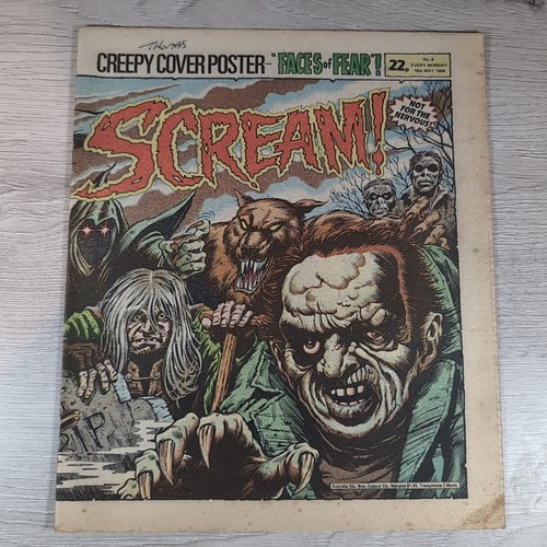 Scream comic issue - scream!,