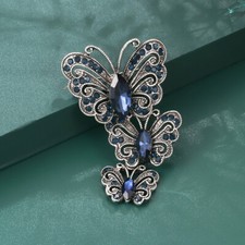 Vintage Art Deco Style Blue
