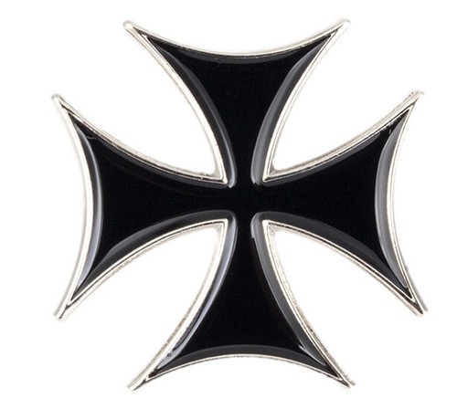 Iron cross bikers maltese - iron,