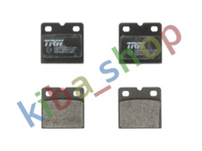 Brake pads set rear - pads, audi