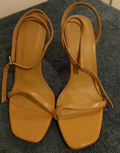 Asos nude strappy stilletos - nude,