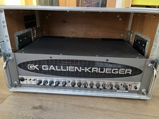 Gallien-Krueger 2001RB bass amp + RFB-III footswitch + 6u flight case