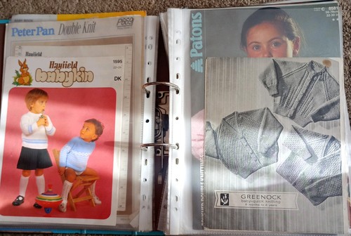 Asstd knitting patterns - knitting,