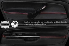Red stitch front - 2x, door