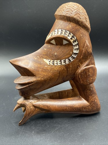 Hand carved nguzu - carved,
