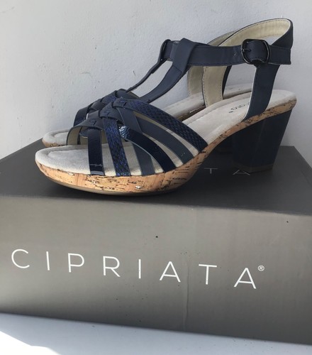 Cipriata navy strappy - cipriata,