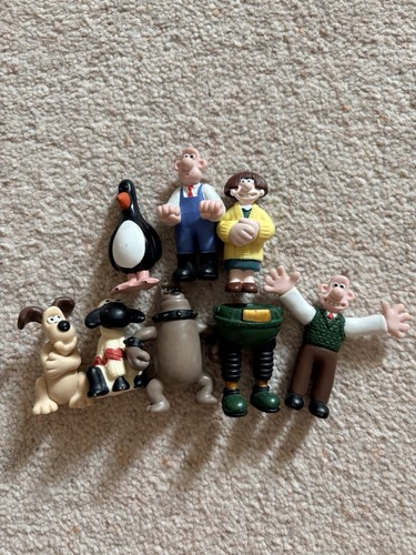 Wallace gromit figurines - wallace, &