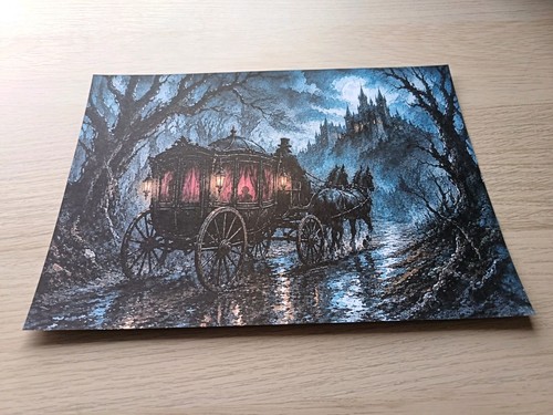 Gothic horse carriage - &,
