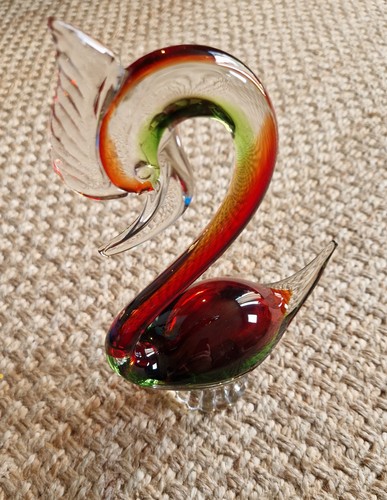 Vintage 24cm green red - 24cm, green/red