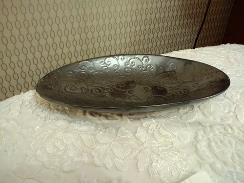 Ceramic serving tray platter - tray,