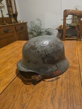 Original Ww2 German M35 Et64 1116 Helmet