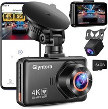 Dash Cam Front and Rear 4K+2K