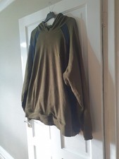 *VGOOD COND* ESP Pullover Carp Fishing Hoody/Jumper SIZE L (Green/Black)! *READ*