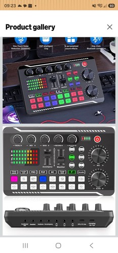 F998 live sound card - card, audio