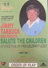 Multi Signed Jimmy Tarbuck
