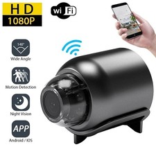 1080P Mini Camera Wireless WiFi Security Surveillance Tiny Cam Night Vision