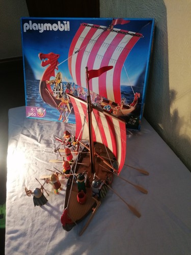 Playmobil 3150 viking longboat - playmobil,