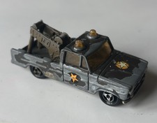 Vintage 1970s Majorette Dodge Military Army Pickup Tow Truck