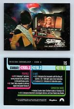 Pen Pals #115 Star Trek Next Generation Season 2 Skybox 1995 Card