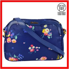 Cath Kidston Small Cross Body Bag Samson Busby Bunch Aster Floral Nylon CK34