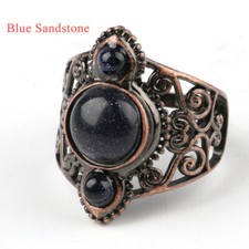 Natural Gemstone Ring Crystal