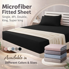 Microfiber Fitted Sheet Extra