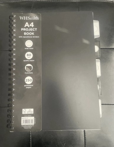 Project book spiral - a4,