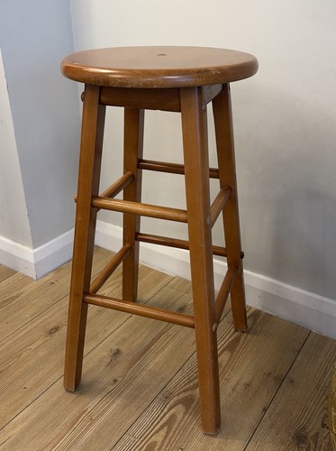 Vintage wooden stool made - –,