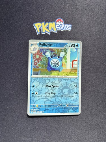 Pokemon tcg poliwhirl - pokemon, 151