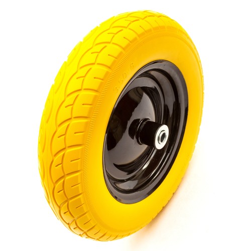 Metal wheelbarrow wheel - pu,