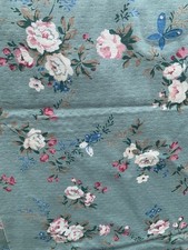 3 Metres Vintage 1990 French Boussac Fabric Soft Cotton Roses Clothes Craft (B64