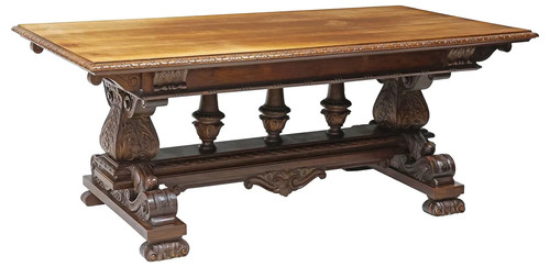 Antique dining table - antique, table,
