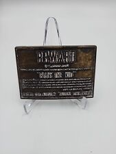 VTG "BILLY THE KID: Reward DEAD OR ALIVE! Outlaw  Belt Buckle Wanted PATINA