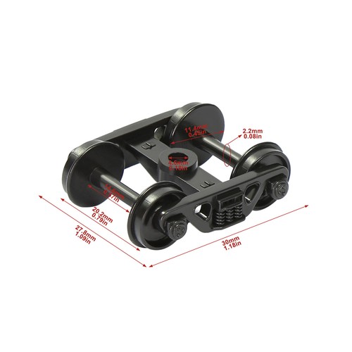 12pcs scale 87 - scale, roller