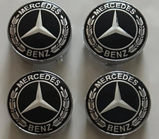 4x Mercedes Black Alloy Wheel