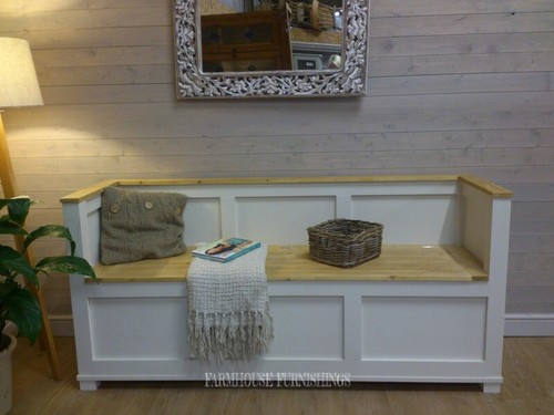 6ft solid pine - pine, bench