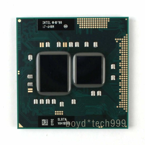 Intel core 640m ghz - 2.8, 4m
