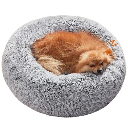 Round dog bed donut - dog, pet