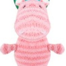 Hippo Squeaky Plush Toy